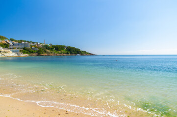 The scenery of Dalian Golden Stone National Geopark and Coastal Road in late Summer