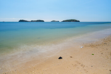 The scenery of Dalian Golden Stone National Geopark and Coastal Road in late Summer