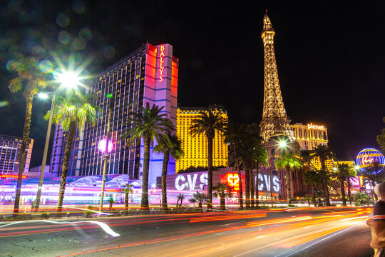 Paris Las Vegas  and  Planet Hollywood casino