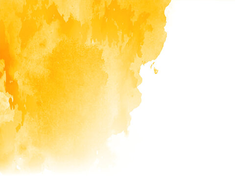 Bright yellow watercolor texture design background