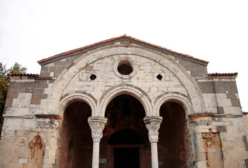 Fototapeta na wymiar Church of St Sofya - Ayasofya müzesi Trabzon Turkey