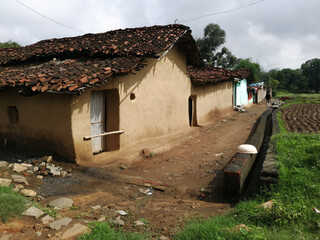 old house in the village of the village