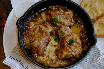 チキンのビール煮