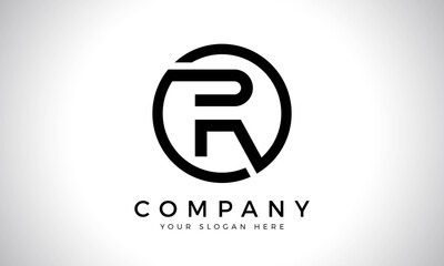 Initial Letter R Logo With Creative Modern Business Typography Vector Template. Creative Abstract Letter R Logo Design