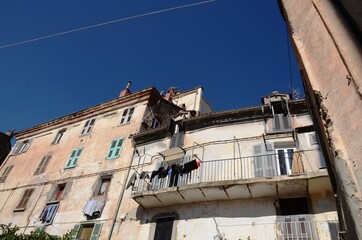 Corse: Ville de Corte.