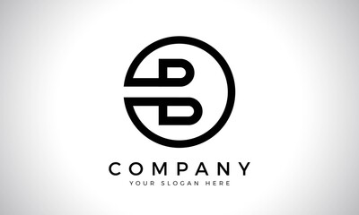 Initial Letter B Logo With Creative Modern Business Typography Vector Template. Creative Abstract Letter B Logo Design