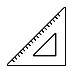 squad ruler icon, line style