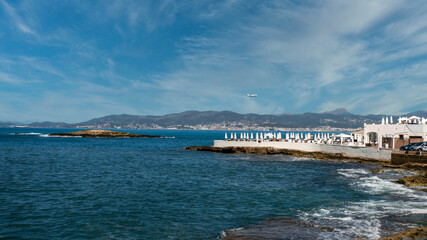 view of restaurant  by the sea
