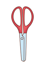 Isolated scissor tool vector design