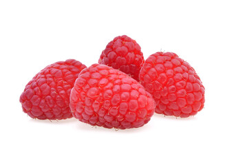 raspberry isolated on white background