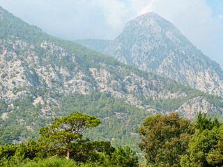 Taurus Mountains from the village of Beldibi