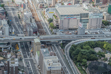 View From The Abeno Harukas Building Osaka Japan 4-9-2016