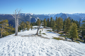 yosemite national park from sentinel dome