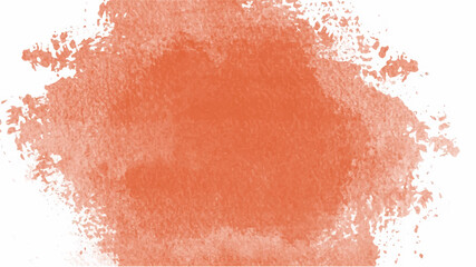 Orange watercolor background for textures backgrounds and web banners design, Halloween background.