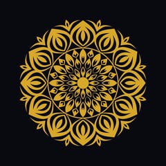 Mandalas with black and white for coloring books. Decorative round ornaments.	
