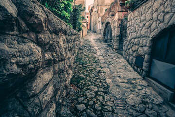 Streets of Omisalj, Island Krk, Croatia © Metod