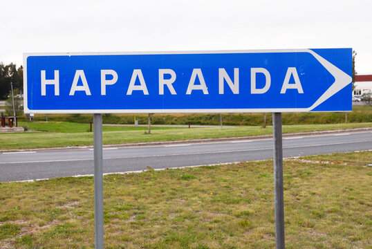 Haparanda signpost