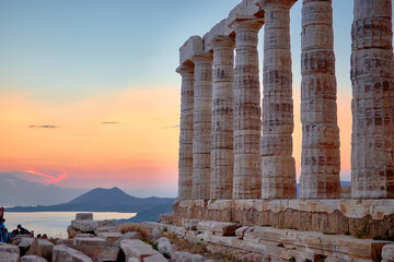 Temple of Posodeion Sounio Greece