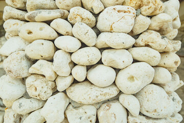 Sea pebbles. Background of pebbles. Sea shore. 