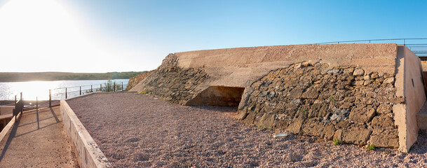 Pueblo pesquero de Fornells en Menorca