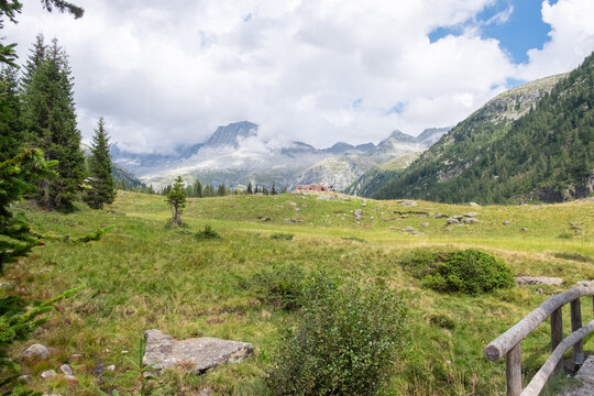 Landschaft an der Malga Breguzzo Italien S&uuml;dtirol Trentino