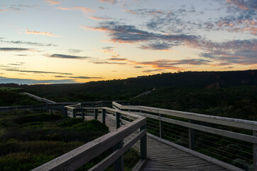 Fototapeta premium Bridge in the mountains