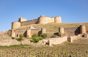 the medieval castle of Berlanga de Duero, province of Soria, Castile and Leon, Spain