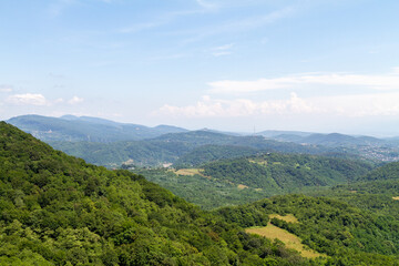 View from the observation deck in Sataplia Natural Reserve National Park