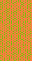 Abstract Color Halftone Dots generative art background illustration