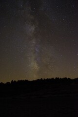 
starry sky with the milky way