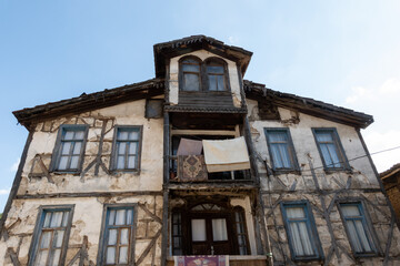 old village houses in the village of Tacir, Turkey