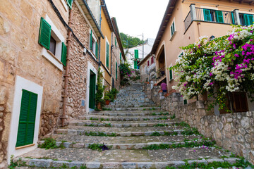 Bunyola, small town in Mallorca, Spain