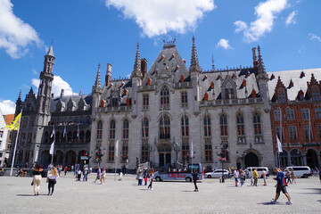 Obraz premium Aperçu de la ville de Bruges