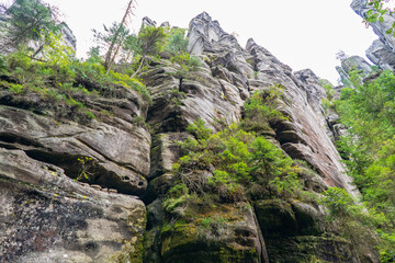 Adršpach-Teplice Rocks in northeastern Bohemia, Czech Republic. © muchomoros