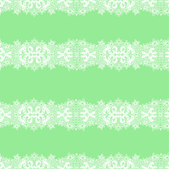 Lace seamless pattern, decorative design, vector illustration