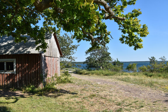 View by the northern point of the swedish isand Oland