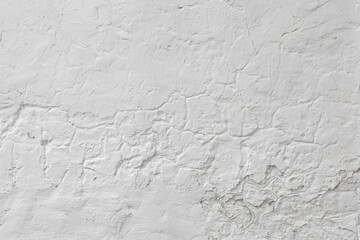 Blank concrete wall white color for texture background