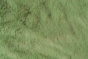 Fluffy soft soft green plaid, fabric, background