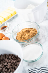 Baking cookies