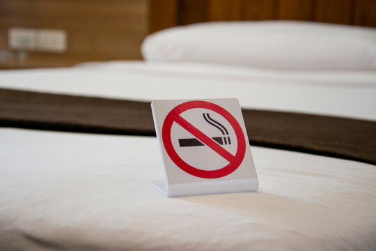 Not allow for smoking in the bedroom of resort or hotel