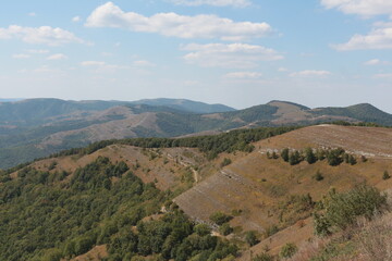 view from the top of the mountain