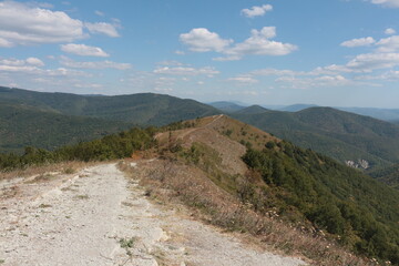 view of the mountains of Gelendzhik