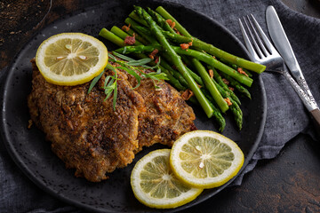 Baked Tilapia Fish Fillet Dinner