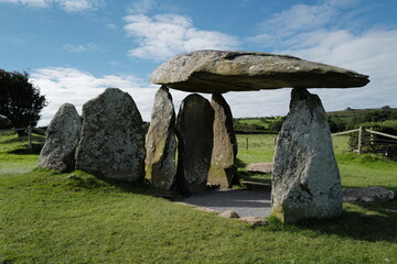 Pentre Ifan, neolithic burial chamber in North Pembrokeshire