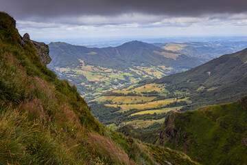 Le Puy Mary, Cantal. Volcans d'Auvergne.