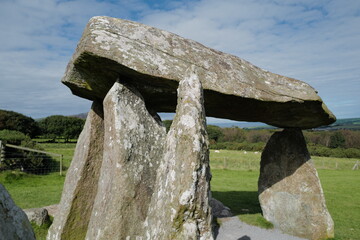 Pentre Ifan, neolithic burial chamber in North Pembrokeshire