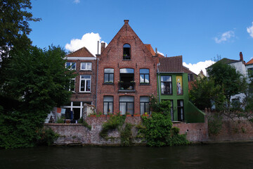 Fototapeta na wymiar Découverte de la ville de Bruges