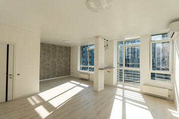 New empty small room in renovated home