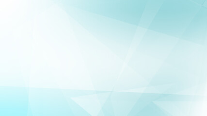 Obraz premium Abstract blue white and gray polygon triangle pattern gradient background. 3d render illustration.