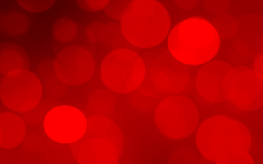 Luxury red  bokeh  blur abstract background with lights for background and wallpaper Christmas,vintage.